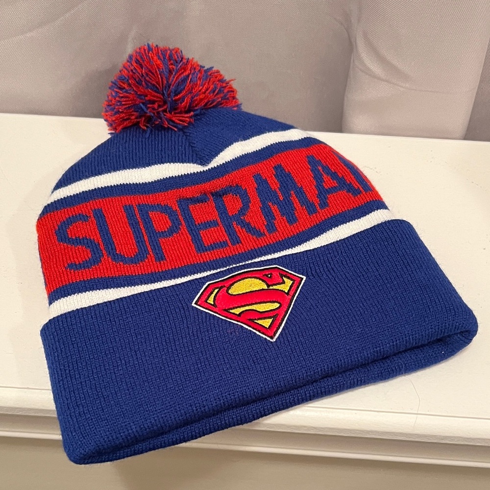 DC Superman Classic Design One Size Adult Beanie